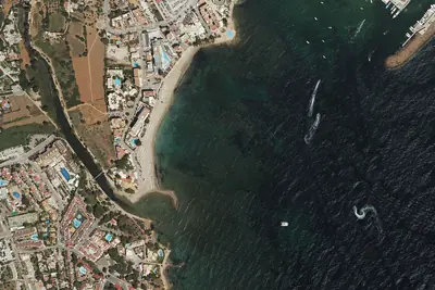 Foto de Platja del riu de Santa Eulària
